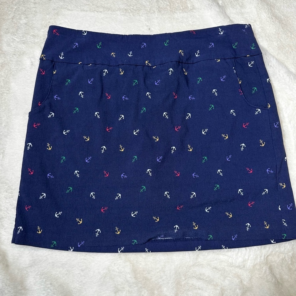 ZAC & RACHEL Multi Color Two Pocket Skort With Built In Shorts. - Picture 4 of 9